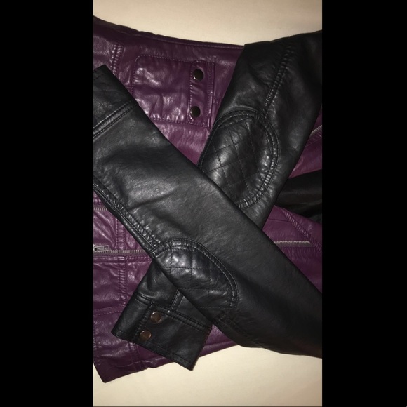 french connection athena jacket in cherry tonic - Picture 3 of 4